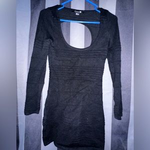 Forever 21 Little Black Dress; Long Sleeves